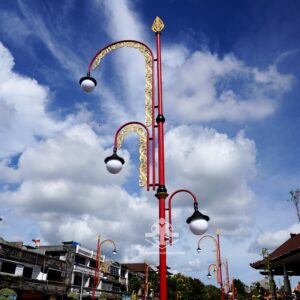 Tiang Lampu Antik Penjor Gianyar