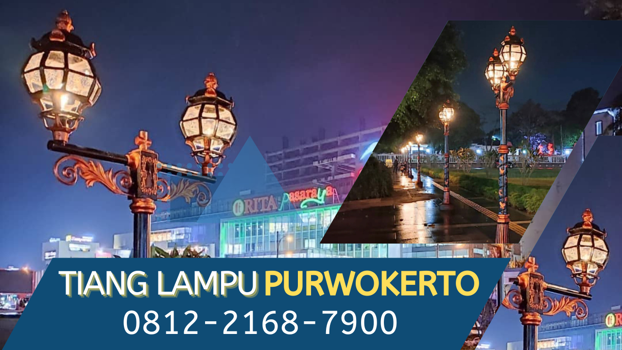 Tiang Lampu Antik Dekoratif Purwokerto