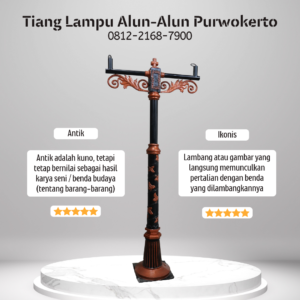 Tiang Lampu Alun-Alun