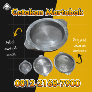 Jual Produk Cetakan Martabak Pengecoran Logam