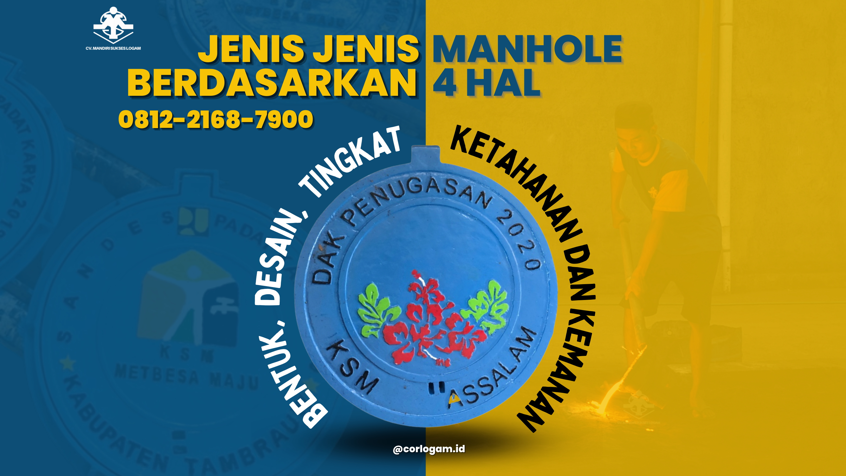 Jenis Jenis Manhole Berdsarkan 4 Hal