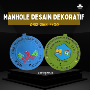 Jual Manhole Desain Dekoratif