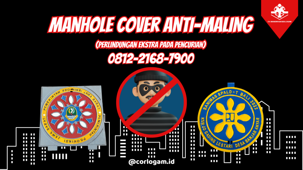 Manhole Cover Anti-Maling: Manhole dengan Engsel