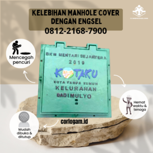 Manhole Cover dengan Engsel