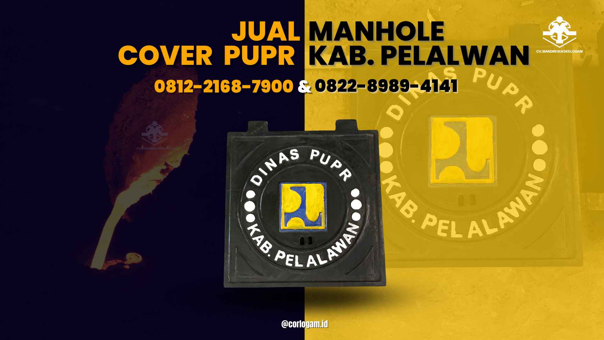 Jual Manhole Cover PUPR Pelalawan