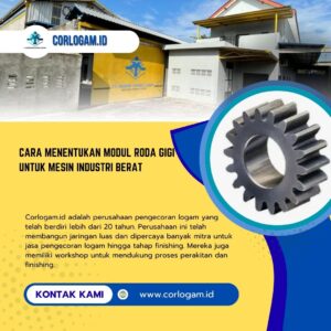Cara Menentukan Modul Roda Gigi untuk Mesin Industri Berat