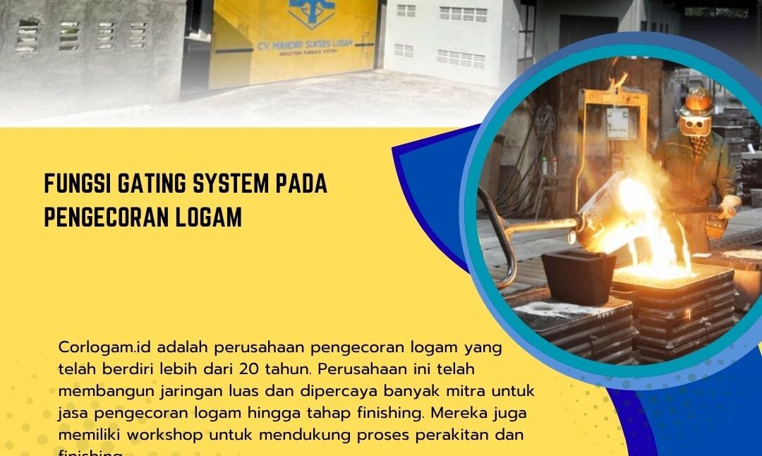Fungsi Gating System pada Pengecoran Logam