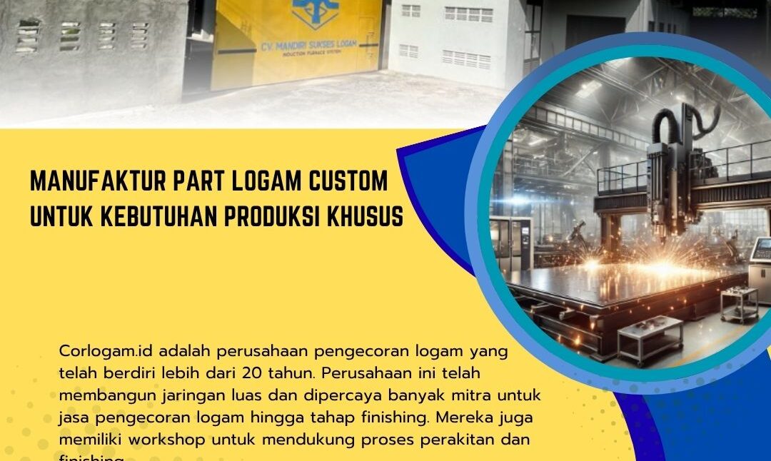 Manufaktur Part Logam Custom untuk Kebutuhan Produksi Khusus