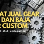Pusat Jual Gear Besi dan Baja Cor Custom Sesuai Spesifikasi Mesin Anda