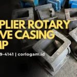 Supplier Rotary Valve Casing Pump Hasil Pengecoran Logam Standar Industri